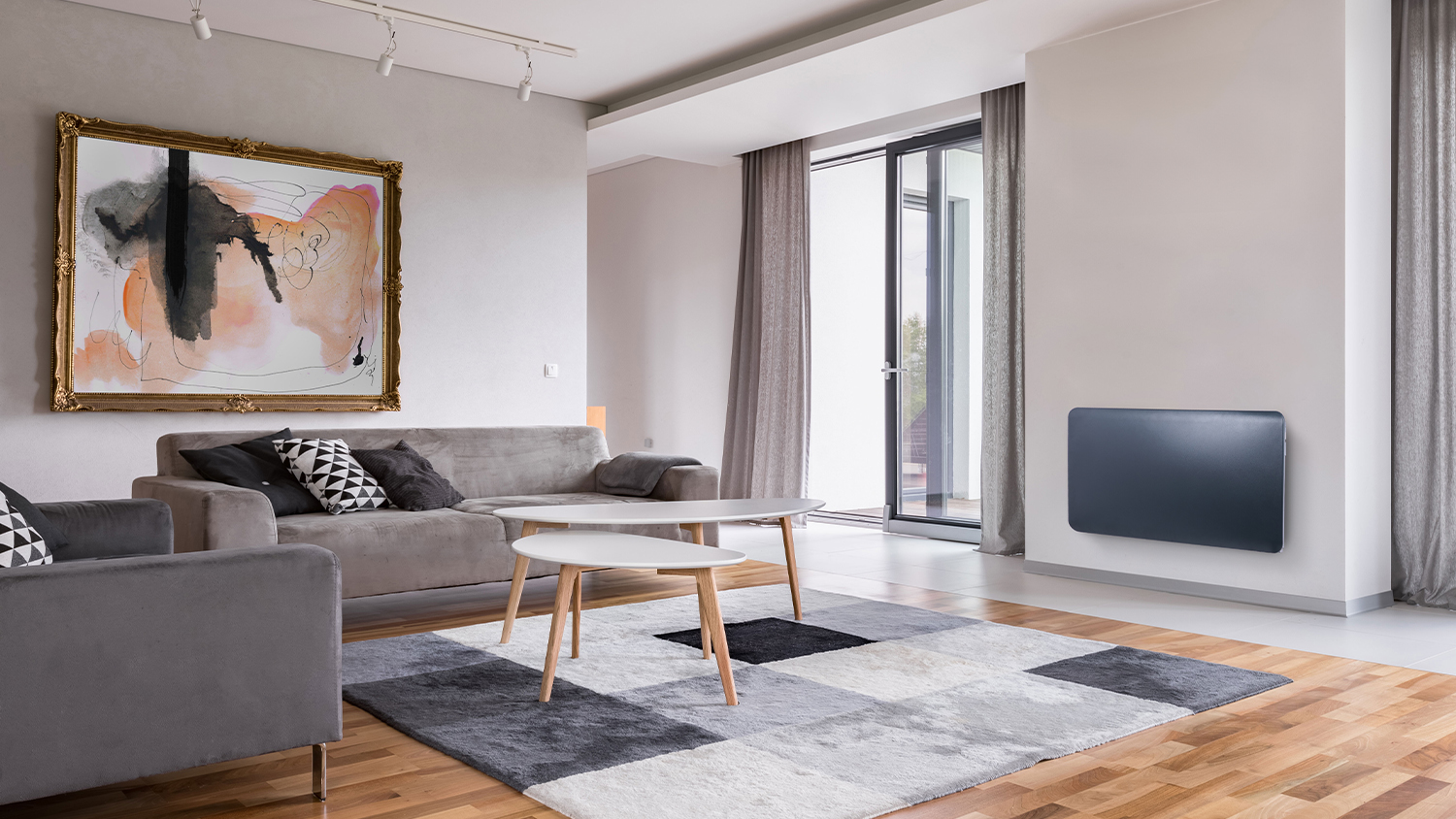 Goldair 2200W Platinum Panel Heater with Wi-Fi - Black (GPCV450)