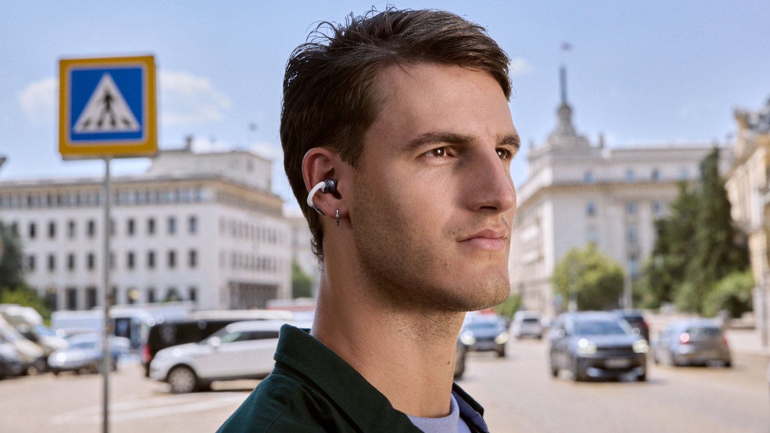 JBL Soundgear Clips True Wireless Open-Ear Headphones - White (JBLSNDGEARCLWHT)