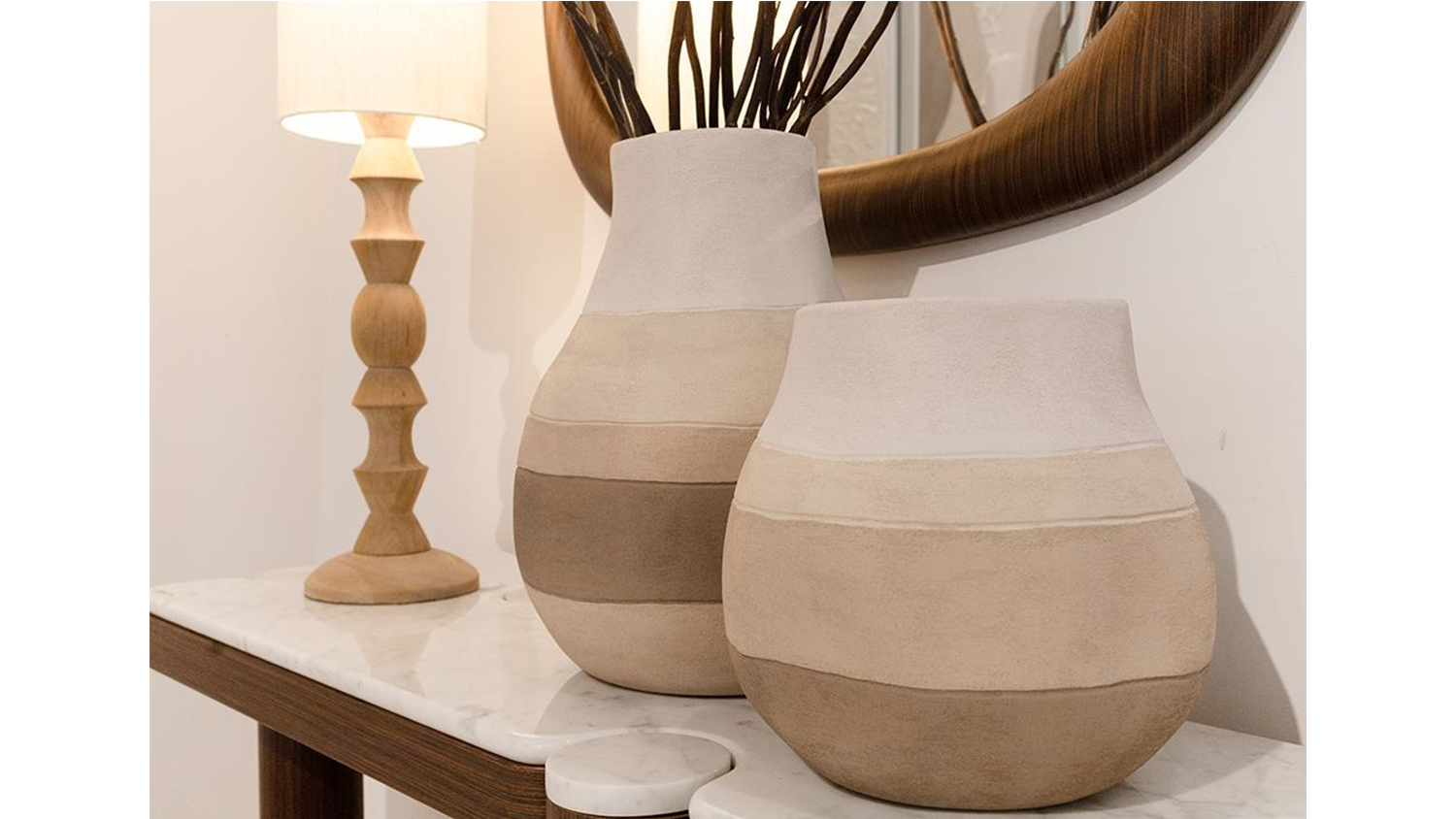 Sahara Stoneware Vase - 30 x 40cm