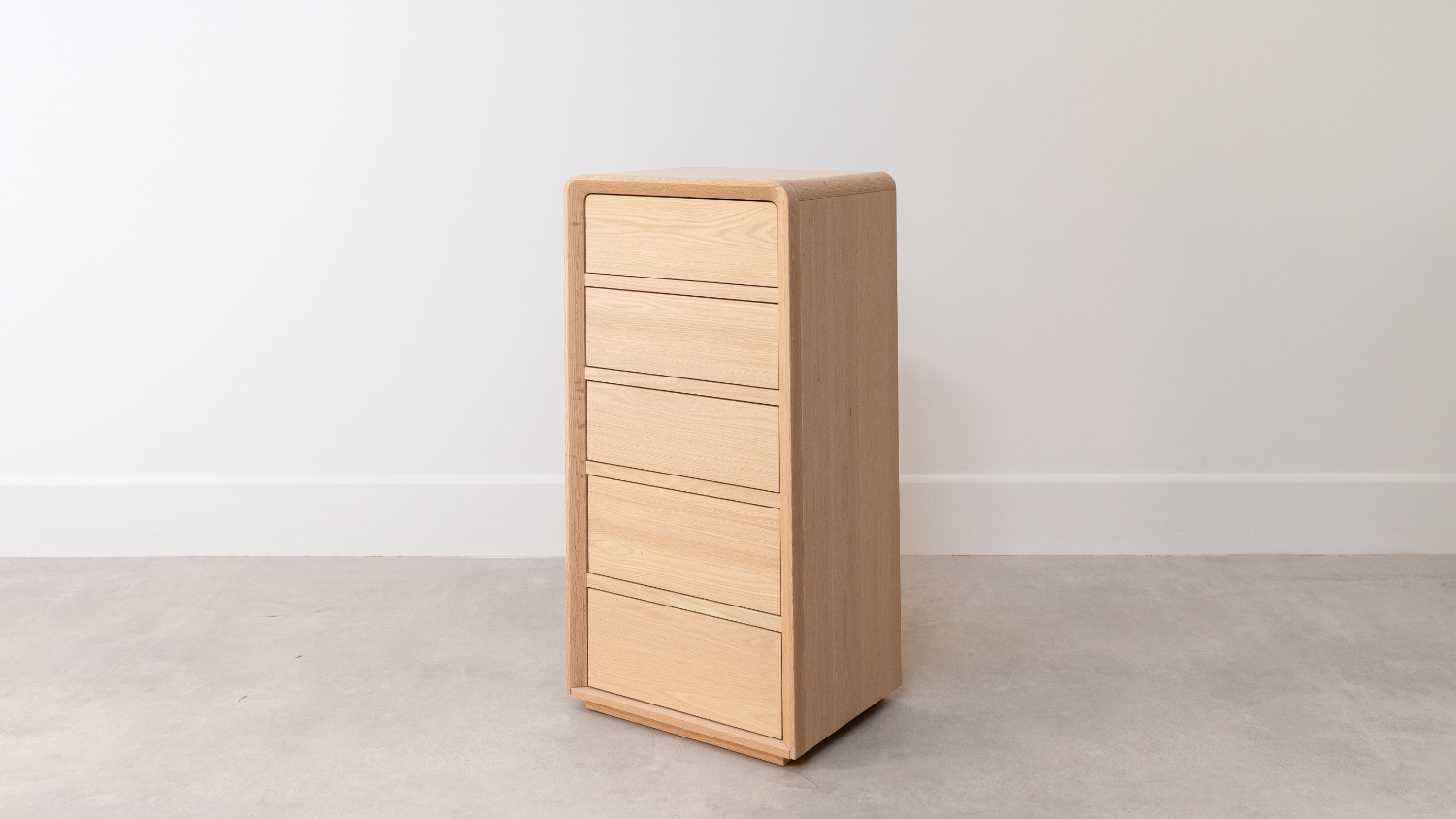 Omaha 5 Drawer Slimline Tallboy