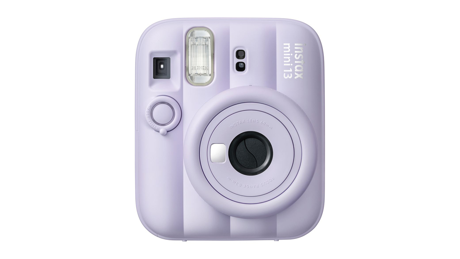 Instax Mini 13 Instant Film Camera in a vibrant, dreamy purple colour
