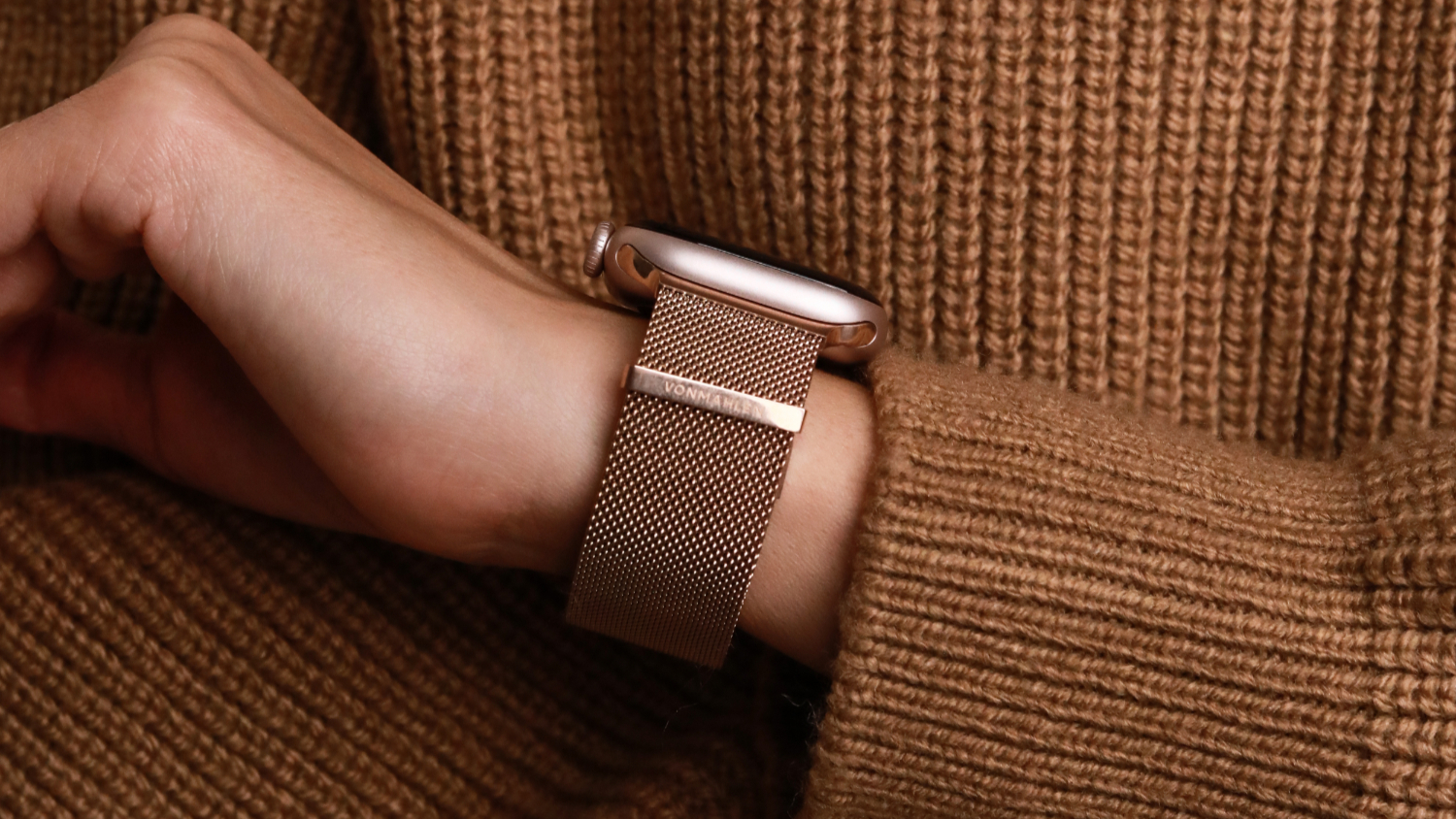 Vonmahlen Milanese Loop 2 for Apple Watch - Rosegold (40-42mm Case)