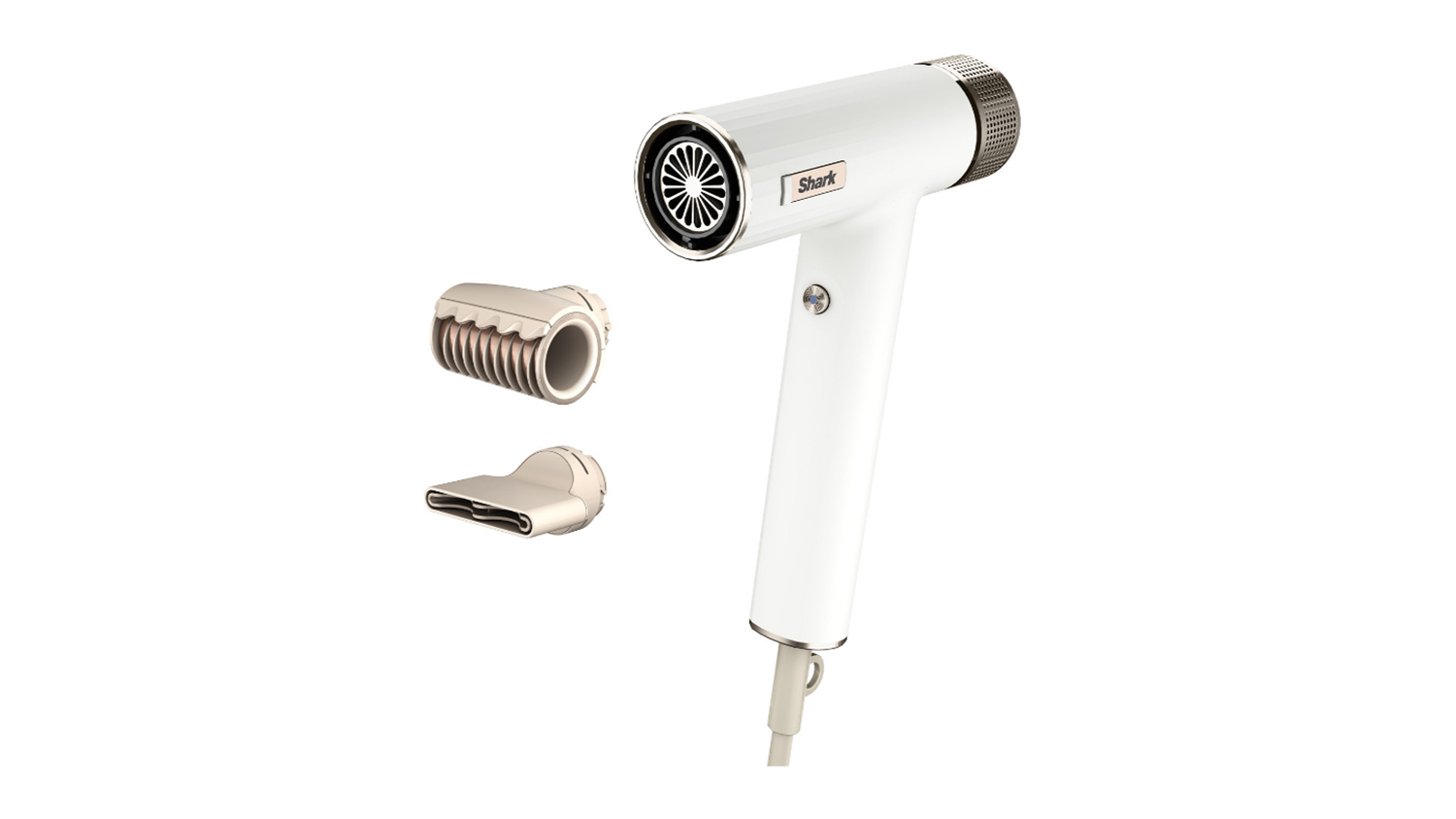 A Shark SpeedStyle RapidGloss Finisher & High-Velocity Hair Dryer