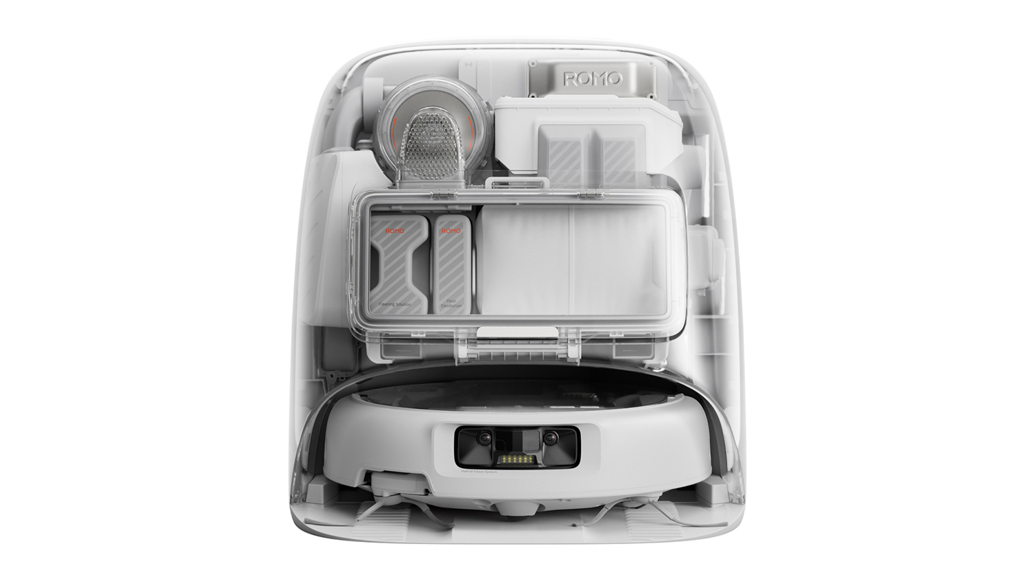 DJI Romo P Robotic Vacuum & Mop with Self-Cleaning Base Station