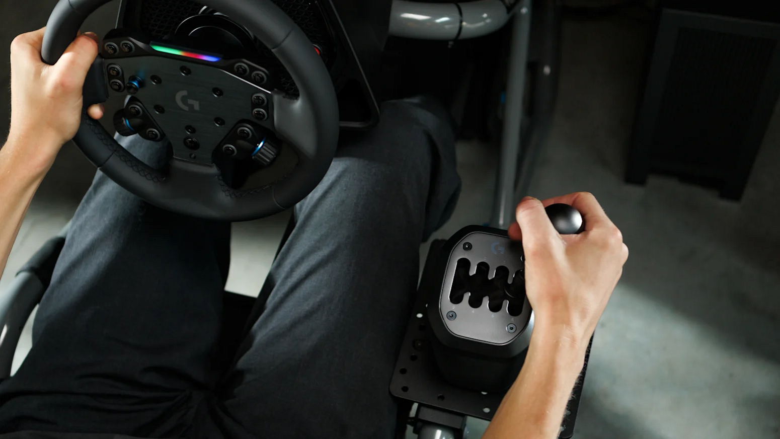 Logitech G RS H Shifter for Logitech Steering Wheel - Black (941-000321)