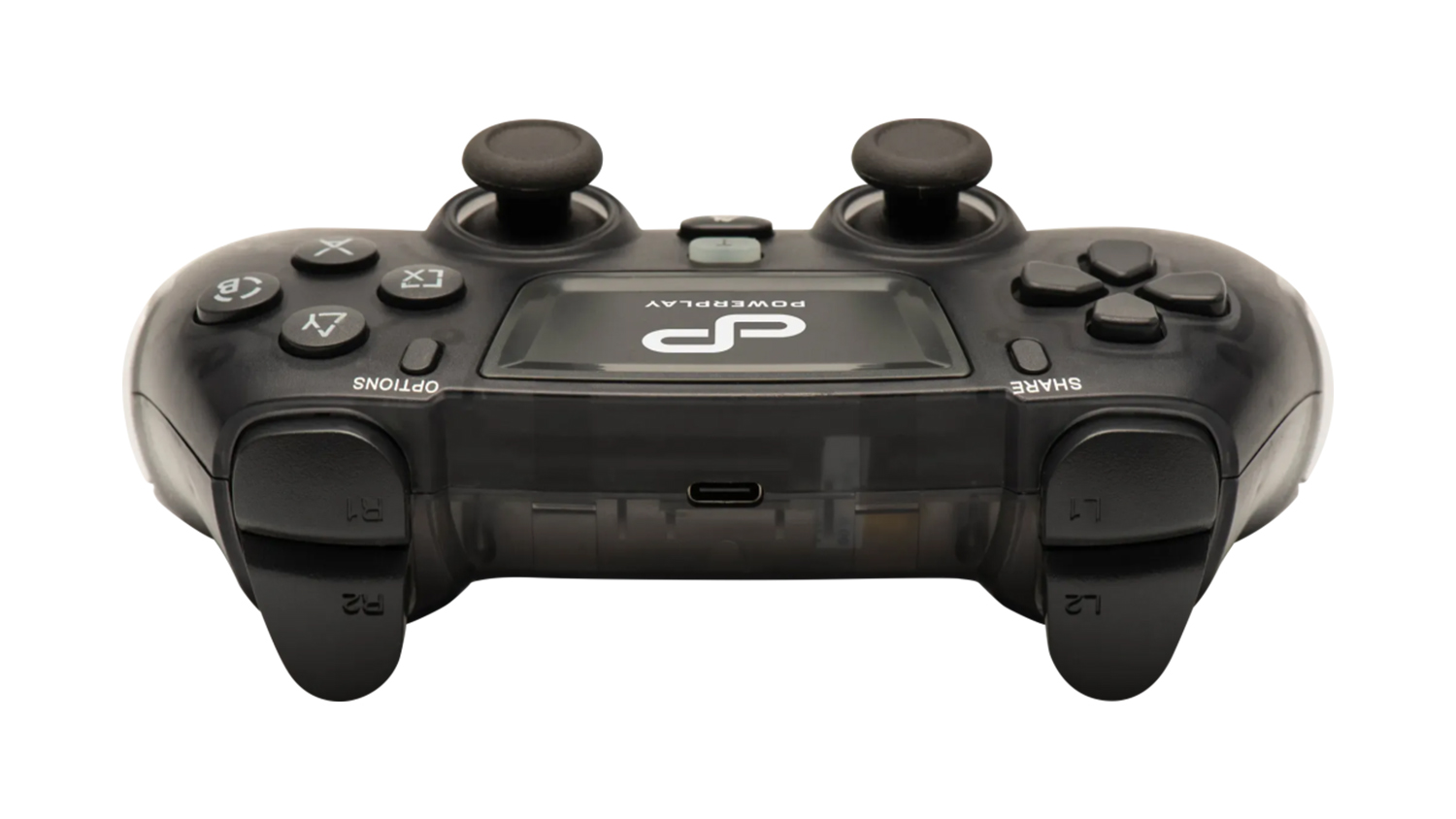 PowerPlay Wireless Controller for PlayStation 4 - Translucent Black
