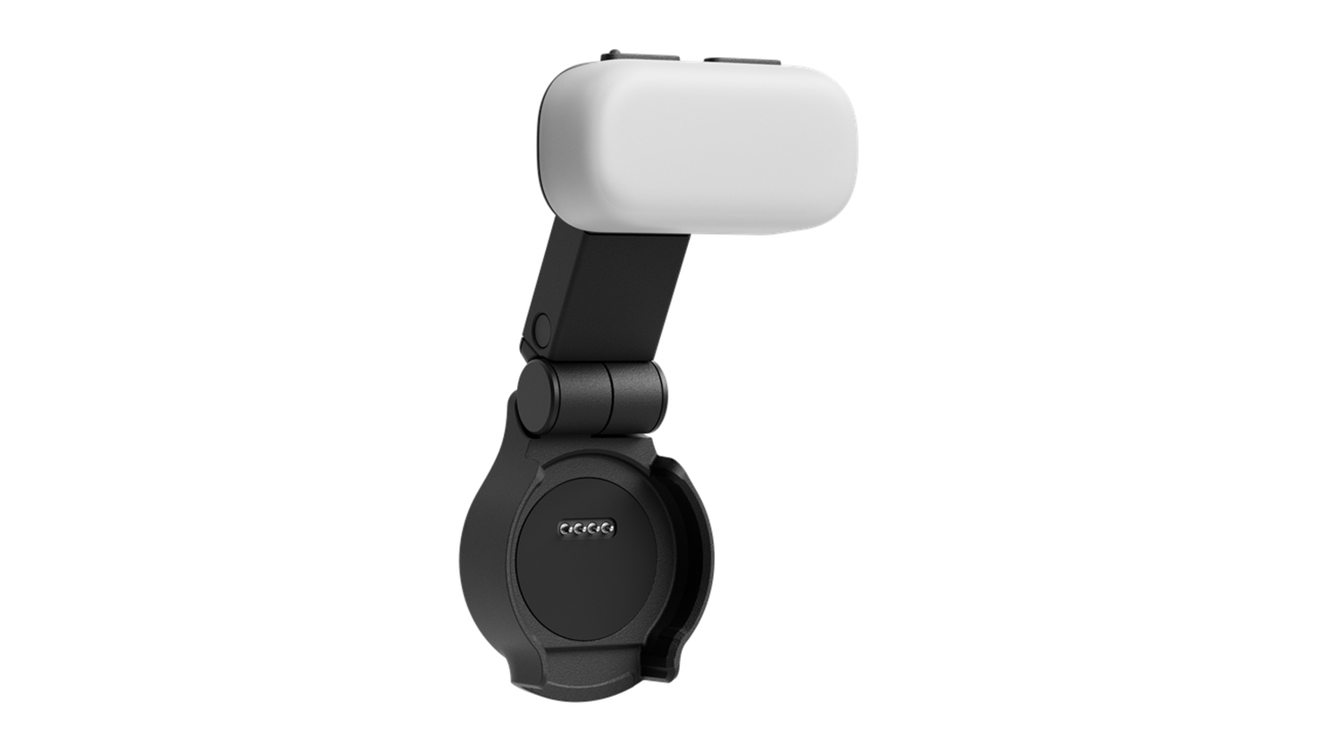 DJI Fill Light for Osmo Pocket 4 Action Camera in a sleek black colour