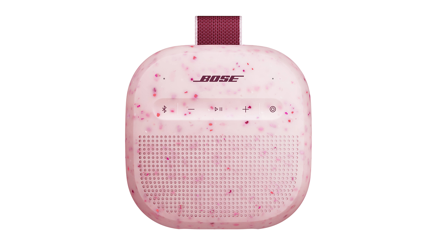 Bose SoundLink Micro (2nd Gen) Portable Bluetooth Speaker in a stylish petal pink colour