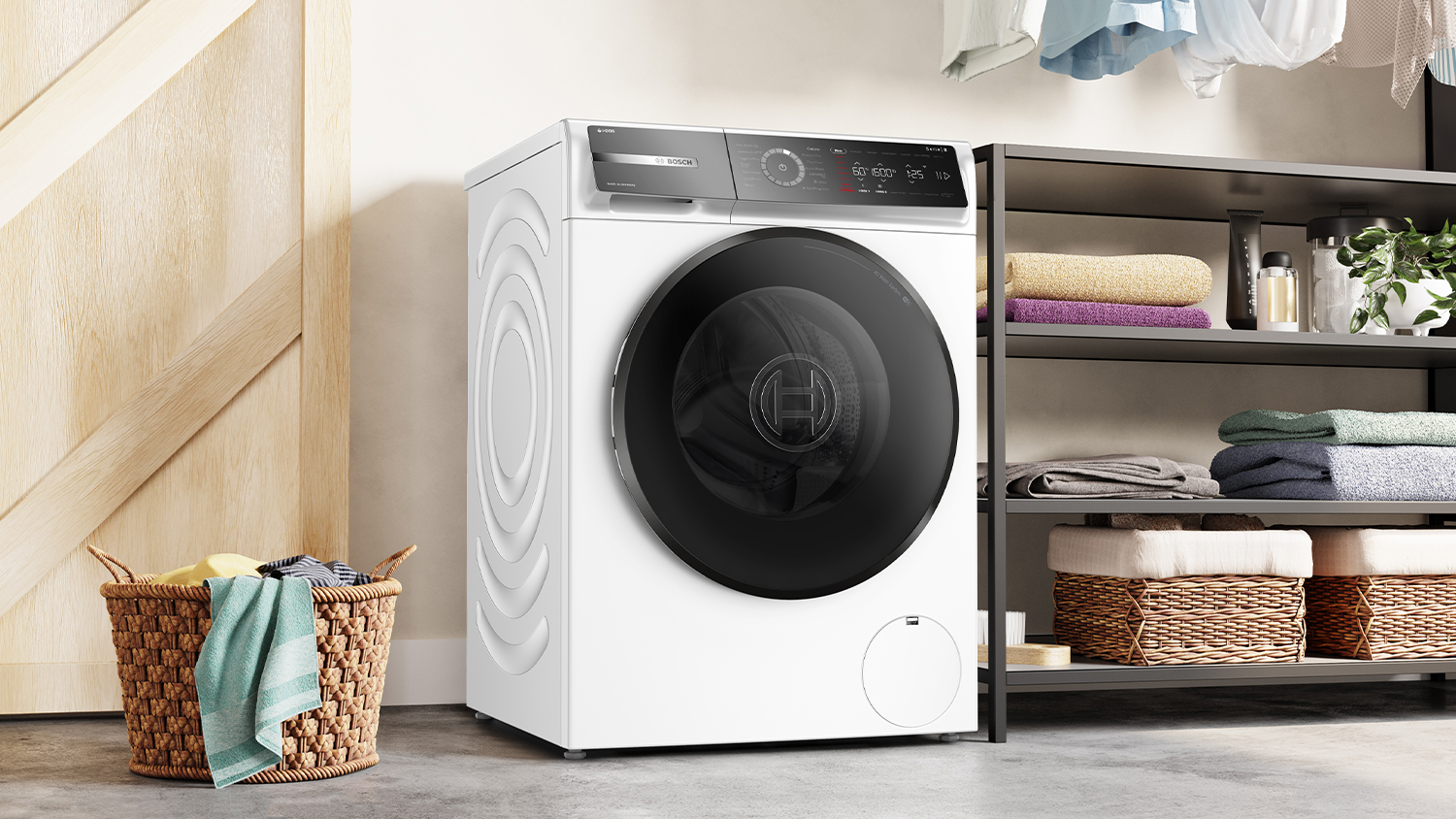 Bosch Series 8 10kg Front Loader Washing Machine - White (WGB256A2AU)