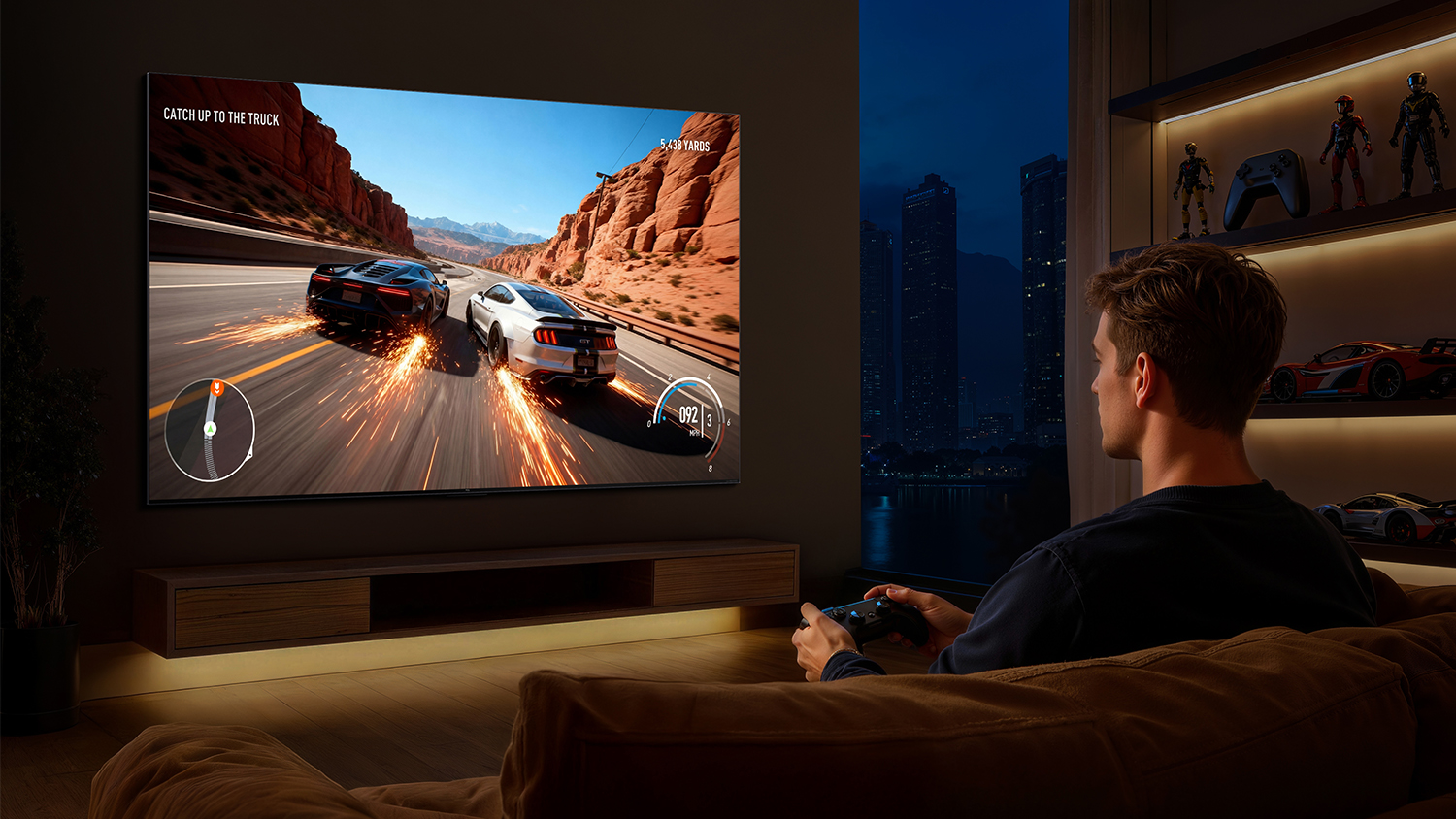 TCL 85" C7L 4K SQD-MINI LED TV (2026) with Google TV OS