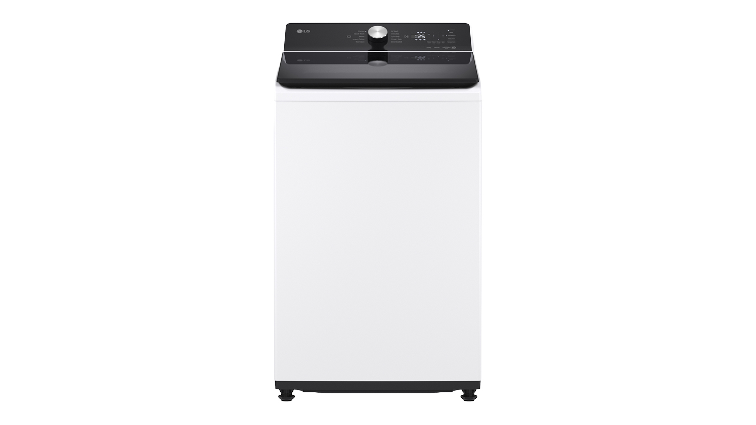 LG Series 3 9kg Top Loader Washing Machine in a sleek white colour