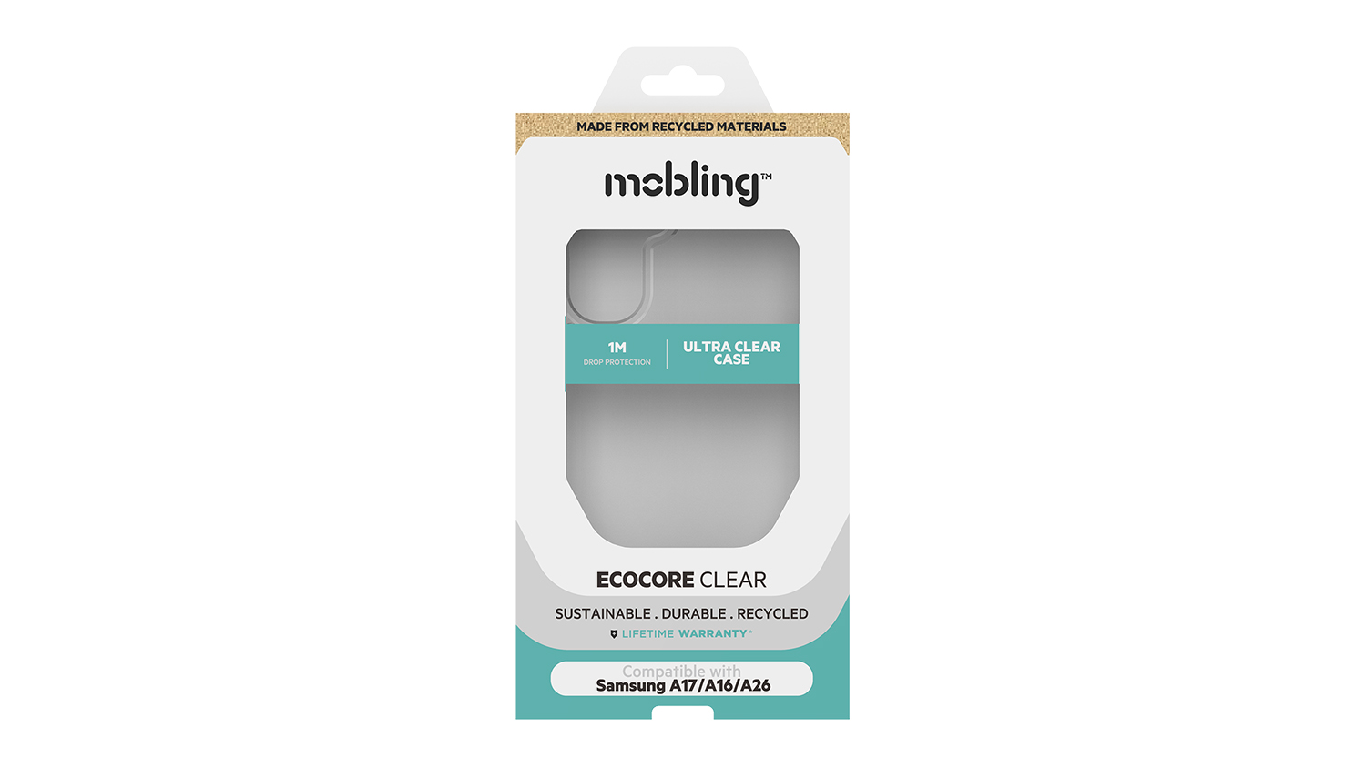 Mobling Case for Samsung Galaxy A17/A16/A26 - Clear (80004470)
