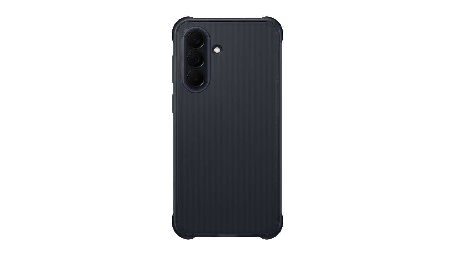 Rear view of the Samsung Rugged Case for Samsung Galaxy A57 in black