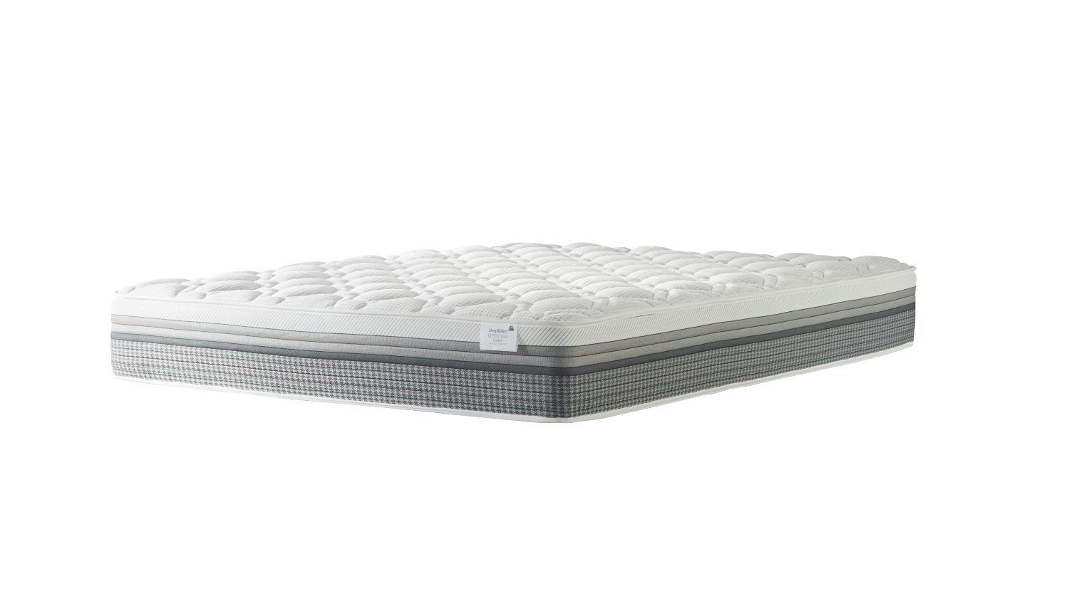 Ember mattress with grey patterned sides