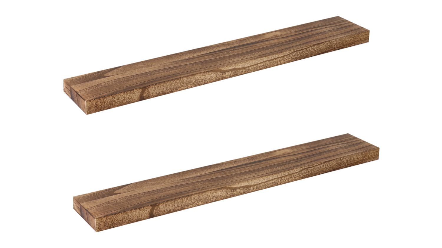 Levede Floating Shelves  91 x 15 x 5cm 2pcs. - Warm Wood