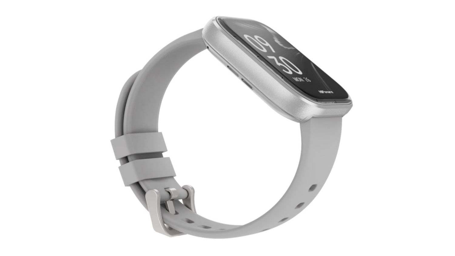 Hifuture ZONE 3 Sports Smartwatch with silver silicone strap