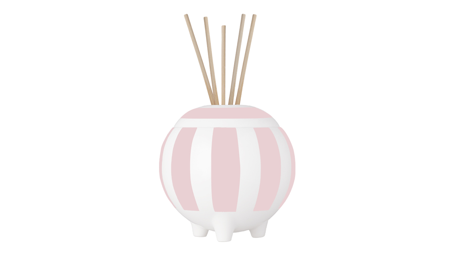 Moss St. 350ml Ceramic Reed Diffuser - Raspberry, Honey & Musk