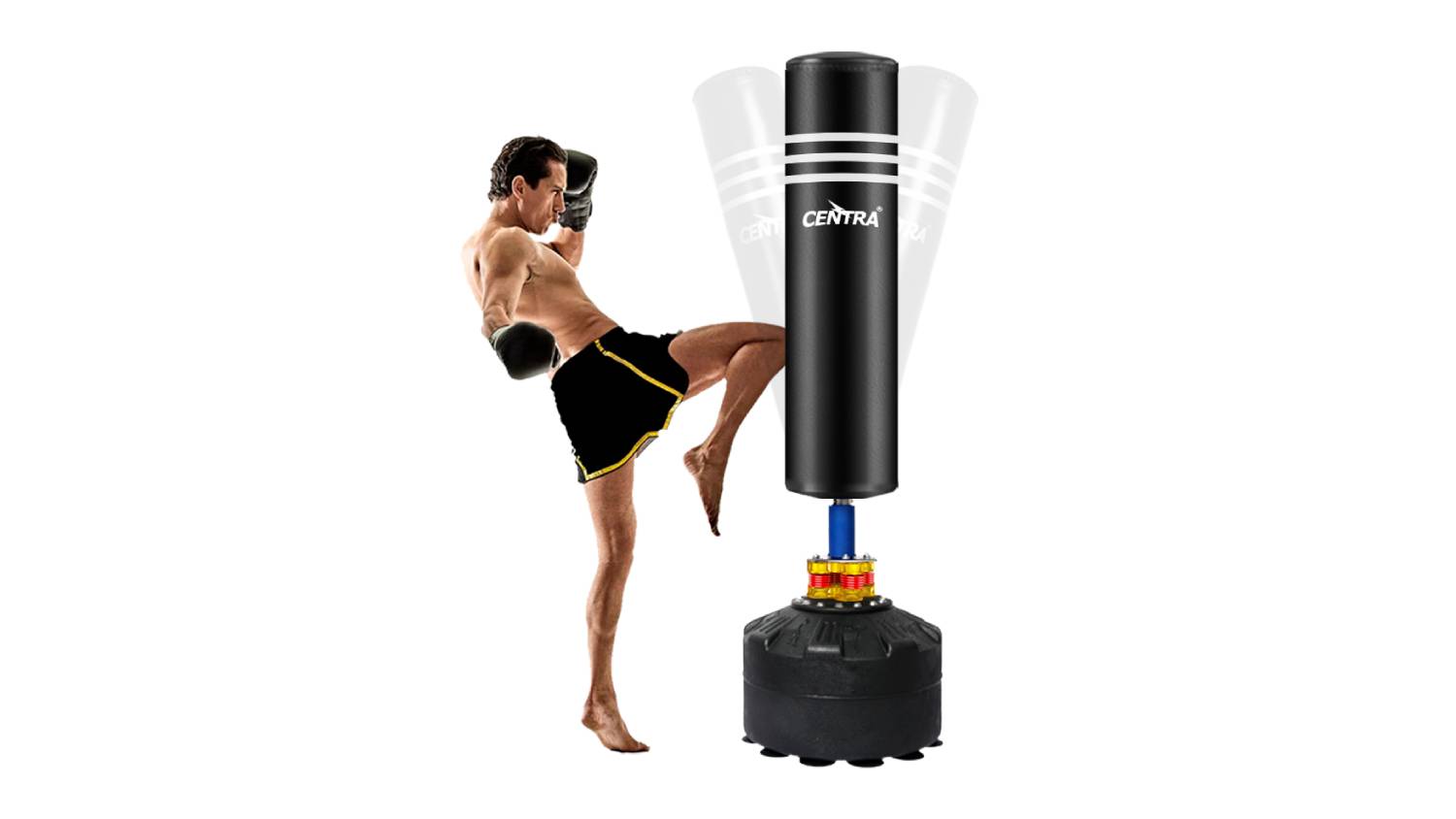 Centra Hanging Punching Bag 175cm - Black