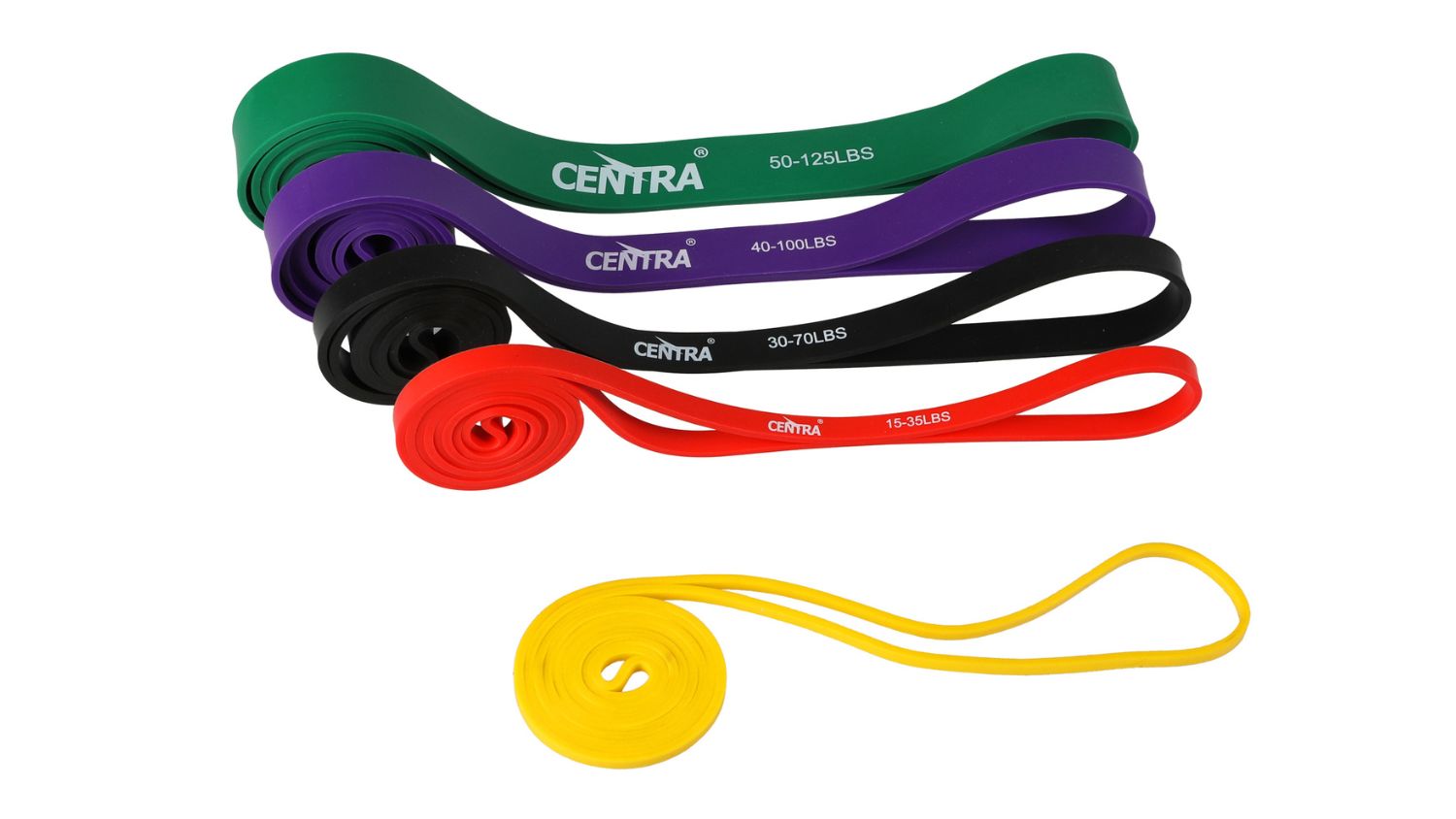 Centra Heavy Duty Fitness Resistance Band Set 11pcs.