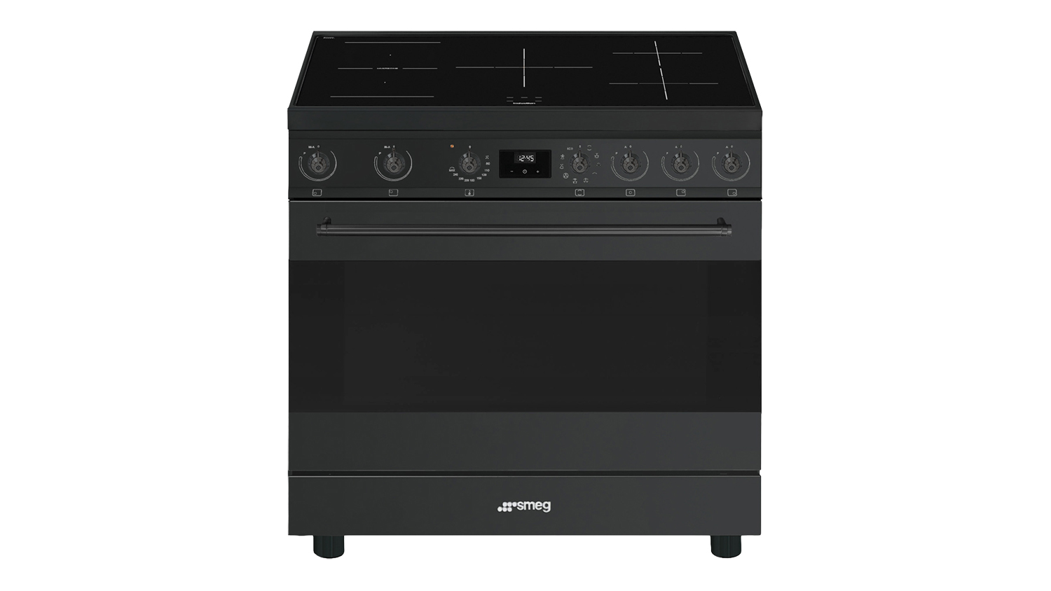 Smeg 90cm Freestanding Oven with 5 Zone Induction Cooktop