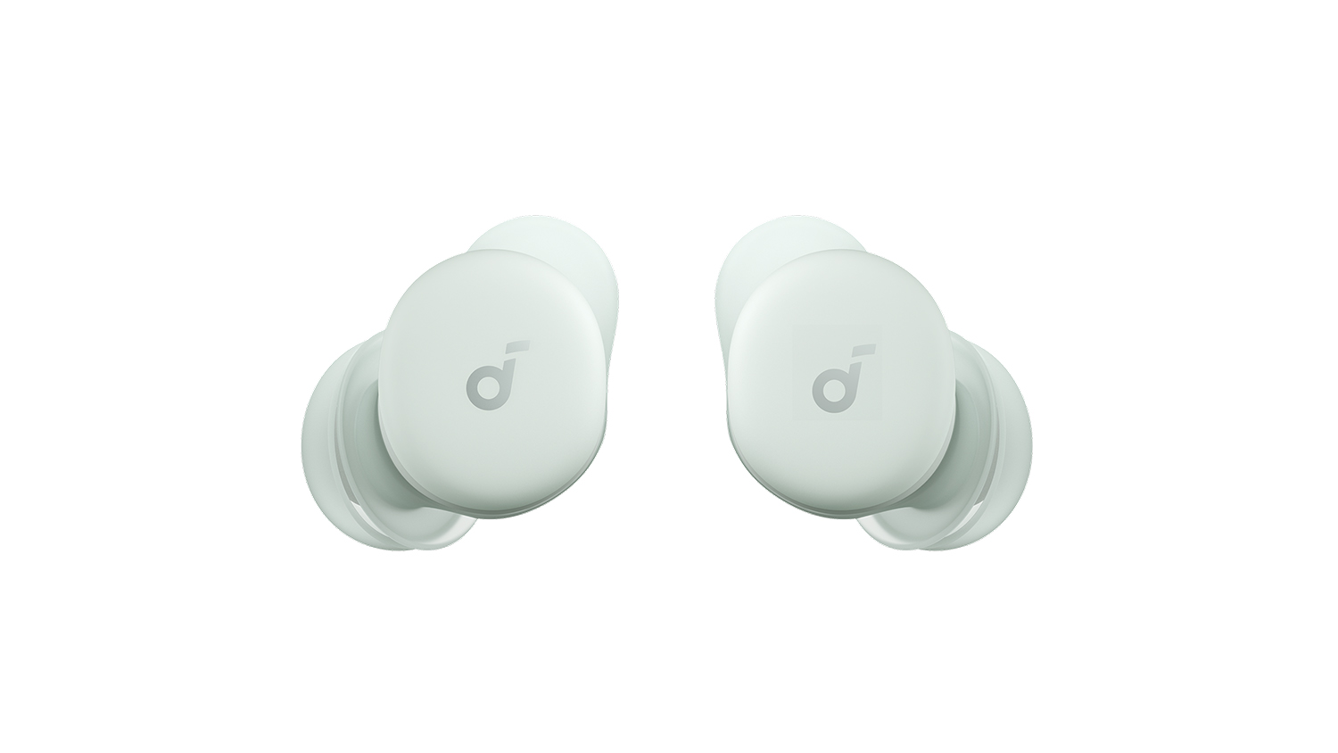 A green Soundcore Sleep A30 Active Noise Cancelling True Wireless In-Ear Headphones