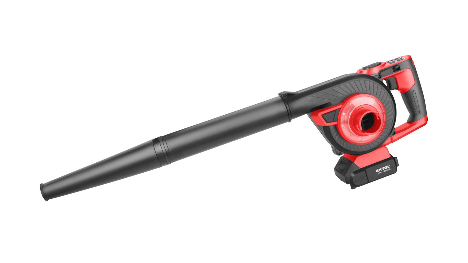 Extol SHARE20V Dual Function Cordless Blower and Vacuum with long nozzle