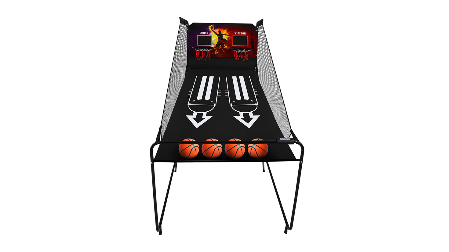 Centra Folding Arcade Basketball System with LED Lighting