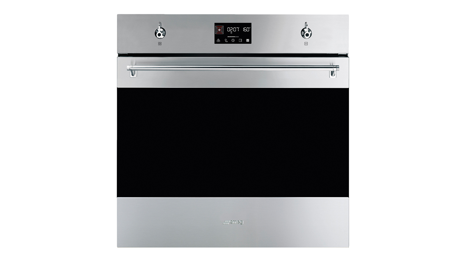 Smeg Classic 60cm Built-In Oven in a compact stainless steel
