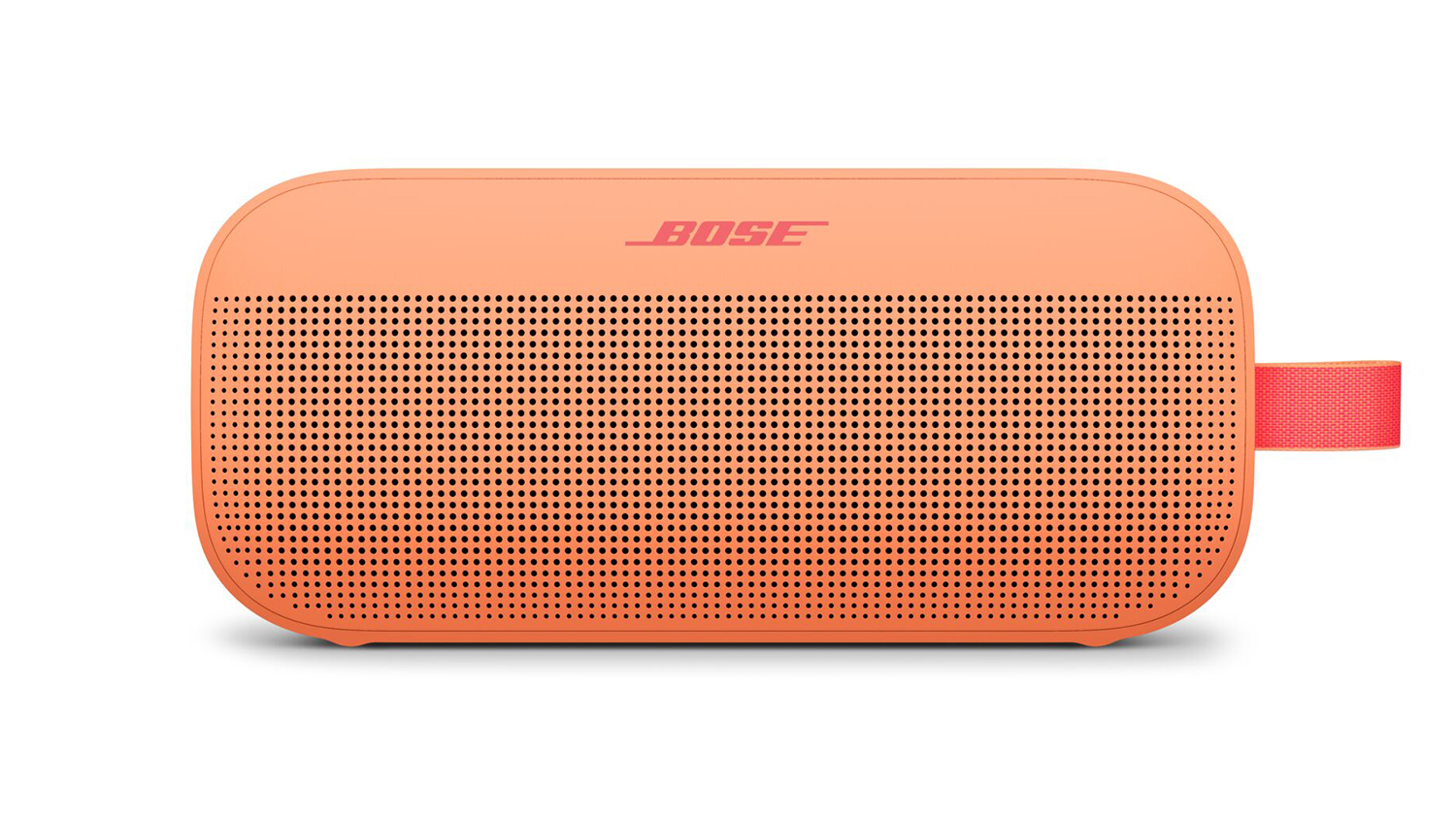 Bose SoundLink Flex (2nd Gen) Portable Bluetooth Speaker in a sunset peach colour