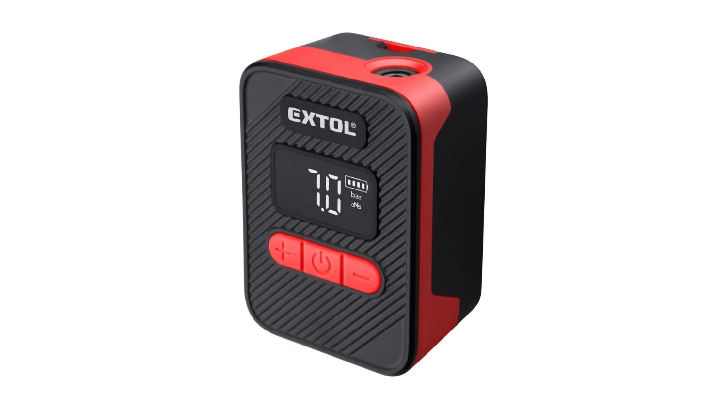 Extol Mini Battery-Powered Air Compressor