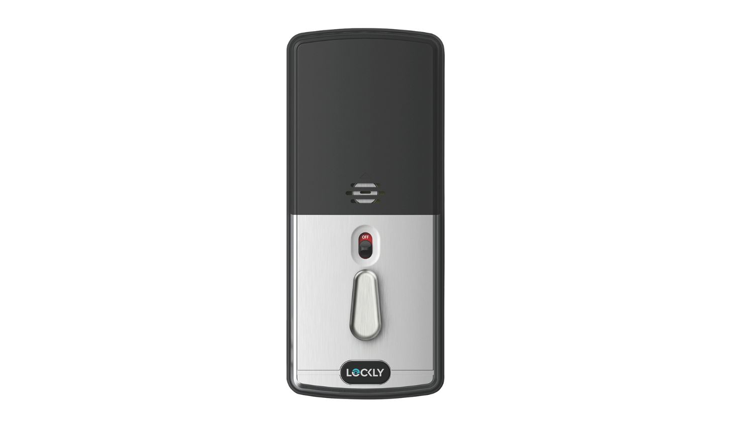 Lockly Secure Plus Smart Door Lock with fingerprint sensor, and interior thumb turn
