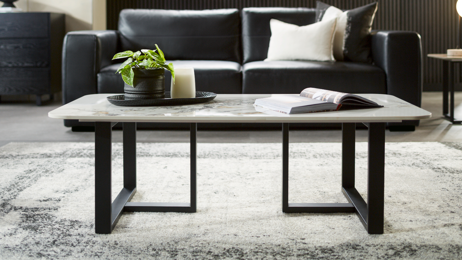 A view of the Andes 1200mm Coffee Table