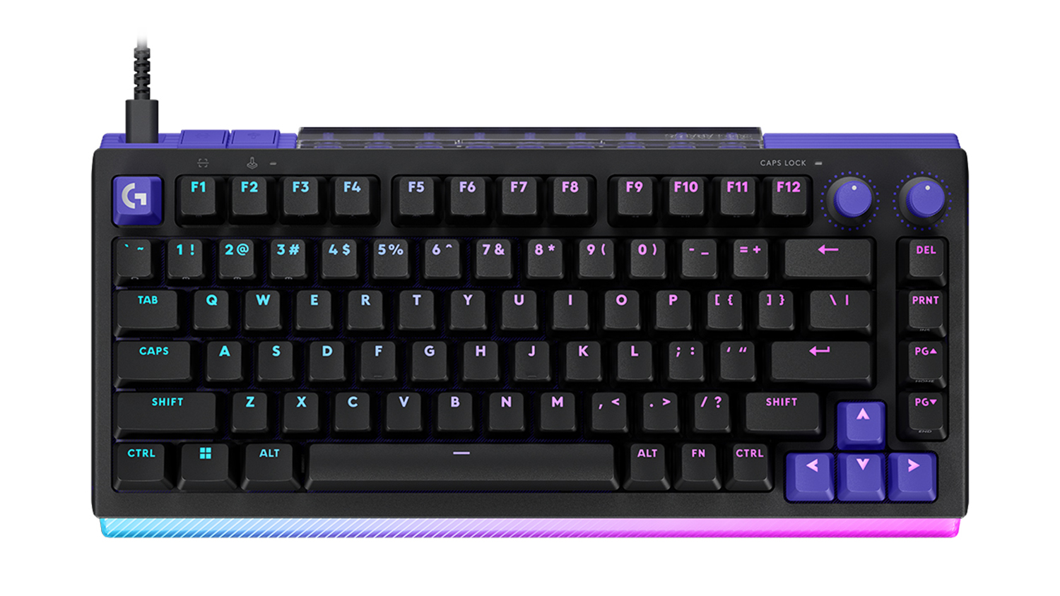Logitech G512 X 75 Gaming Wired Keyboard in a sleek black colour
