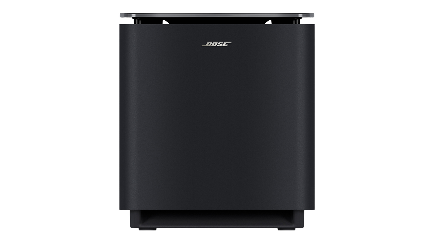 Front view of the Bose Lifestyle Ultra Wireless Subwoofer in black