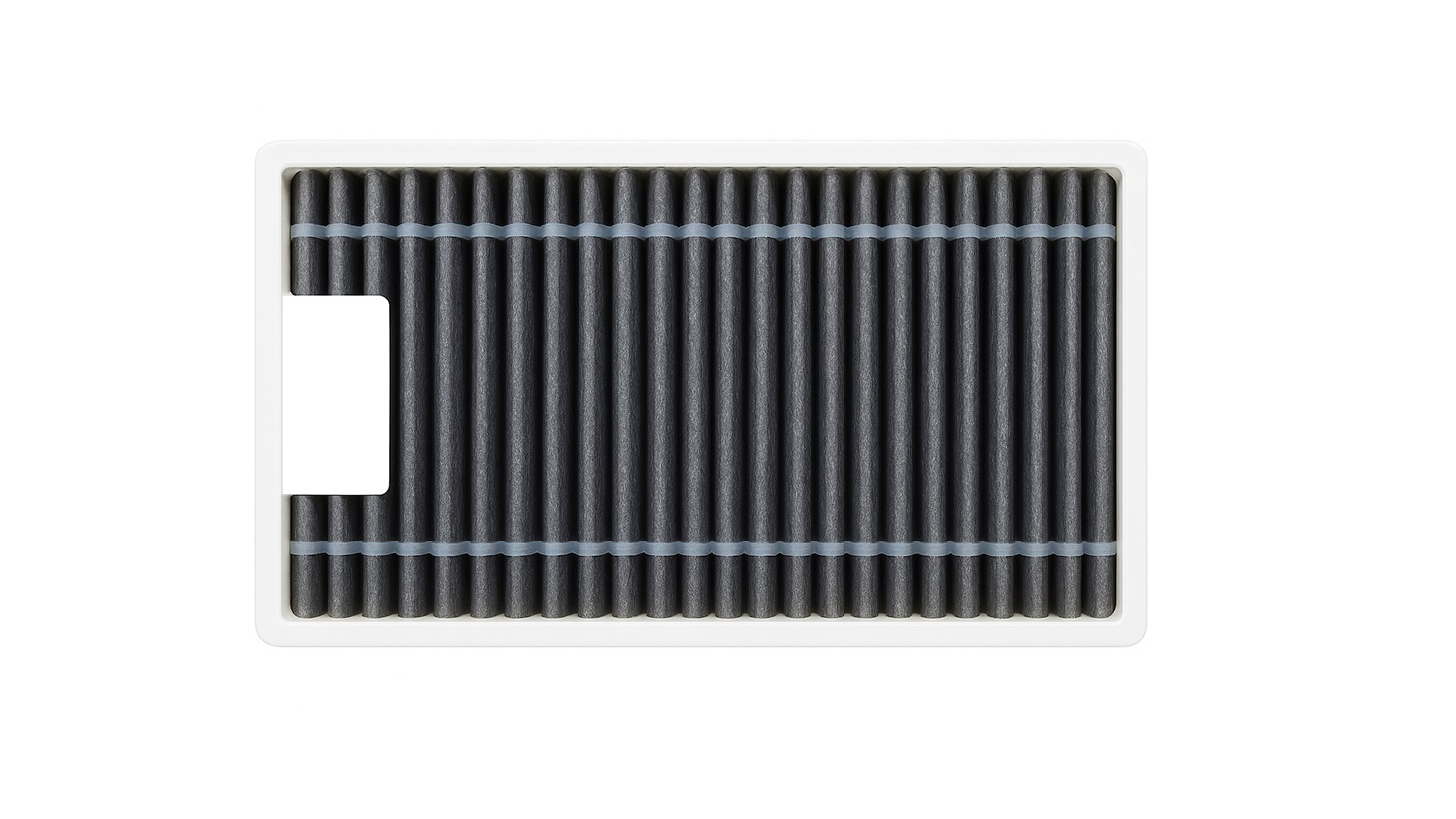 Front view of the Ecovacs Antibacterial Filter for Deebot T90 Pro OMNI