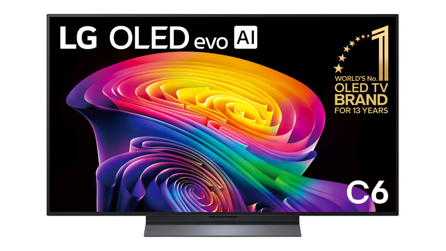LG 55" C6 Smart 4K OLED evo AI TV (2026) with webOS 26