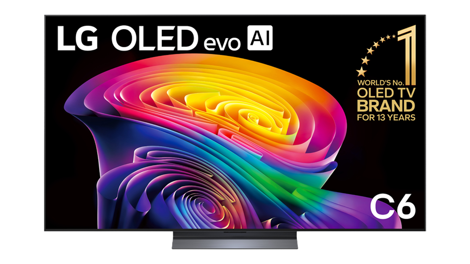LG 77" C6 Smart 4K OLED evo AI TV (2026) with webOS 26