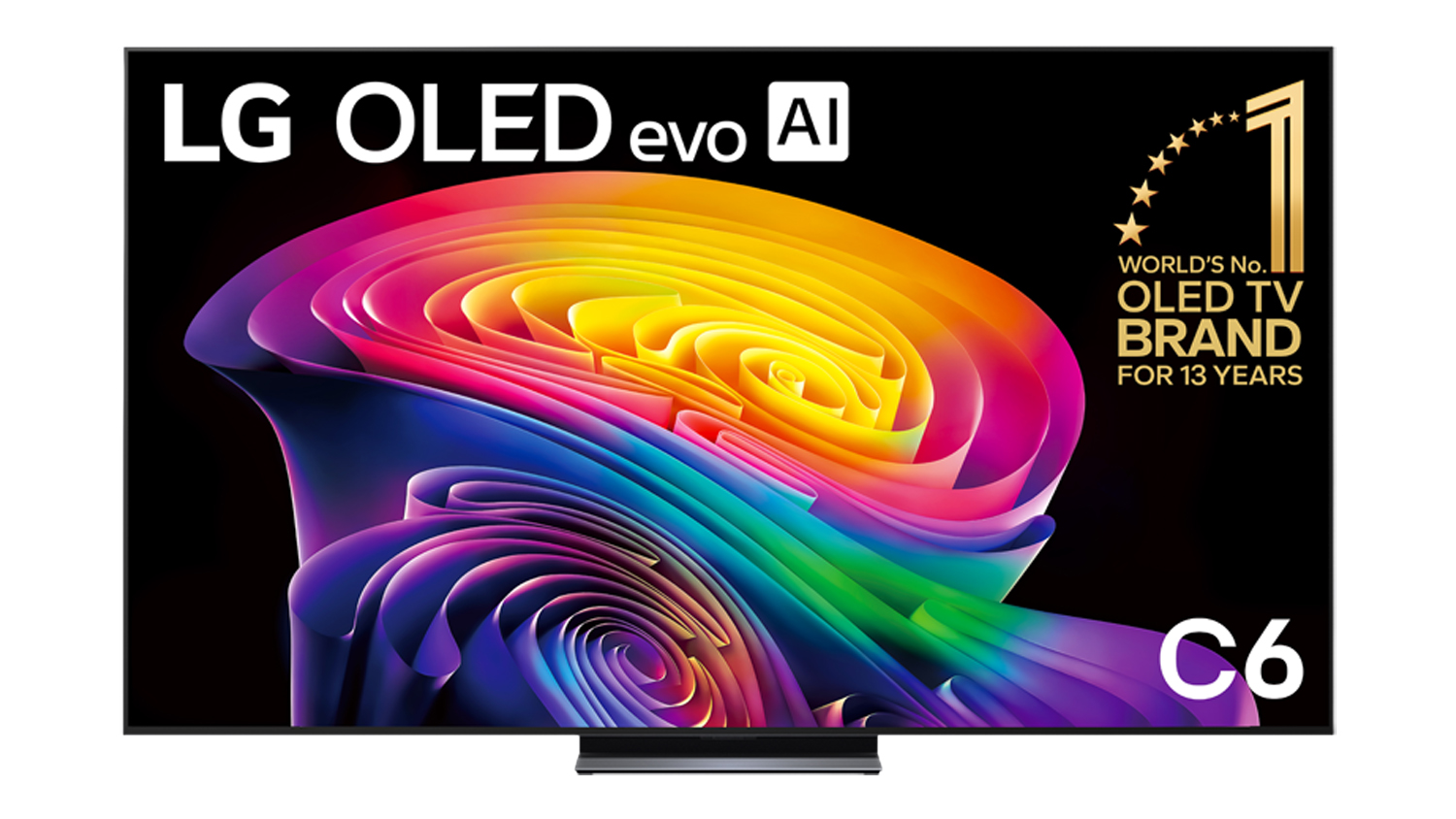 LG 83" C6 Smart 4K OLED evo AI TV (2026) with webOS 26