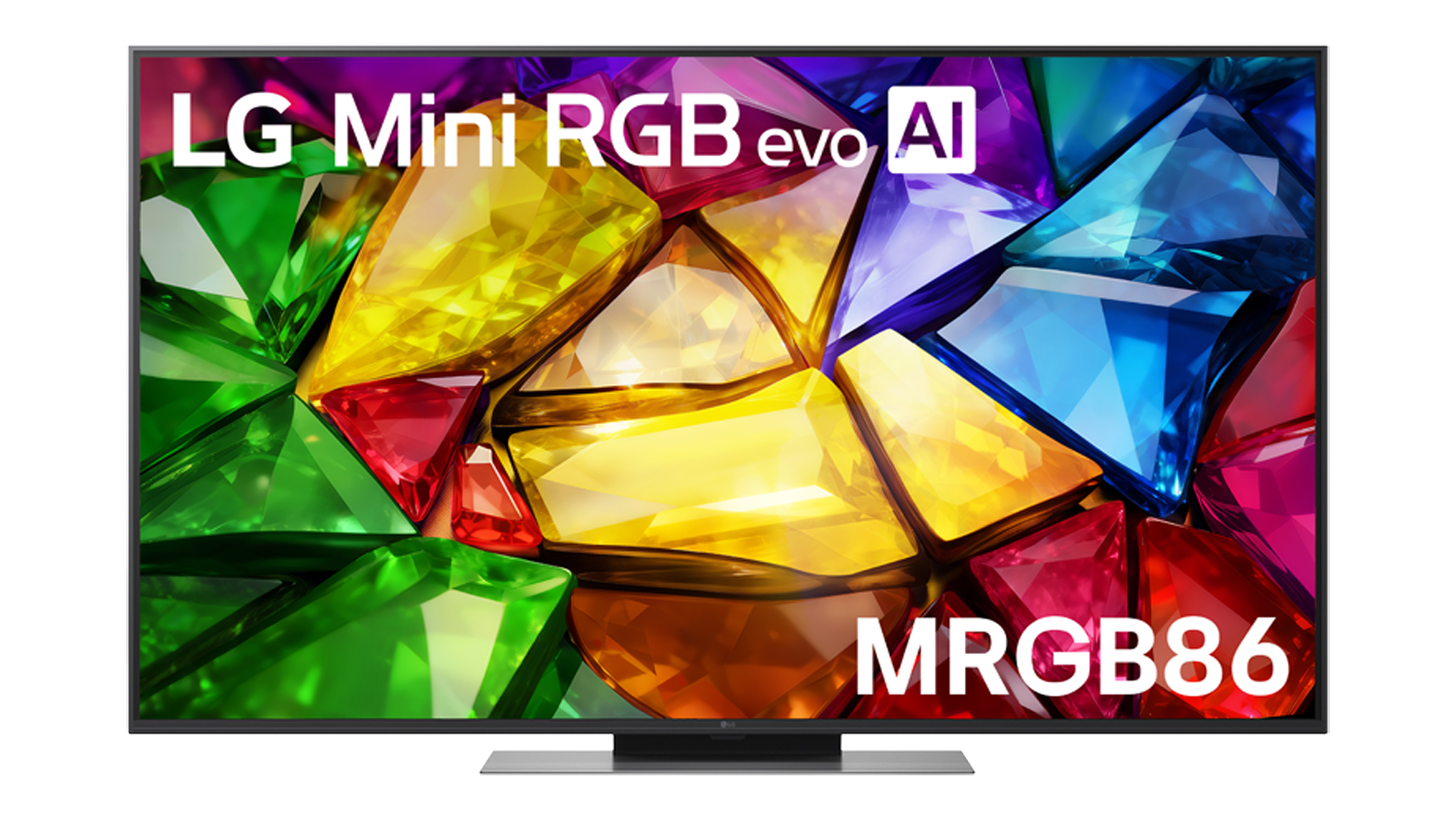 LG 55" MRGB86 Smart 4K Mini RGB evo AI TV (2026) with webOS 26