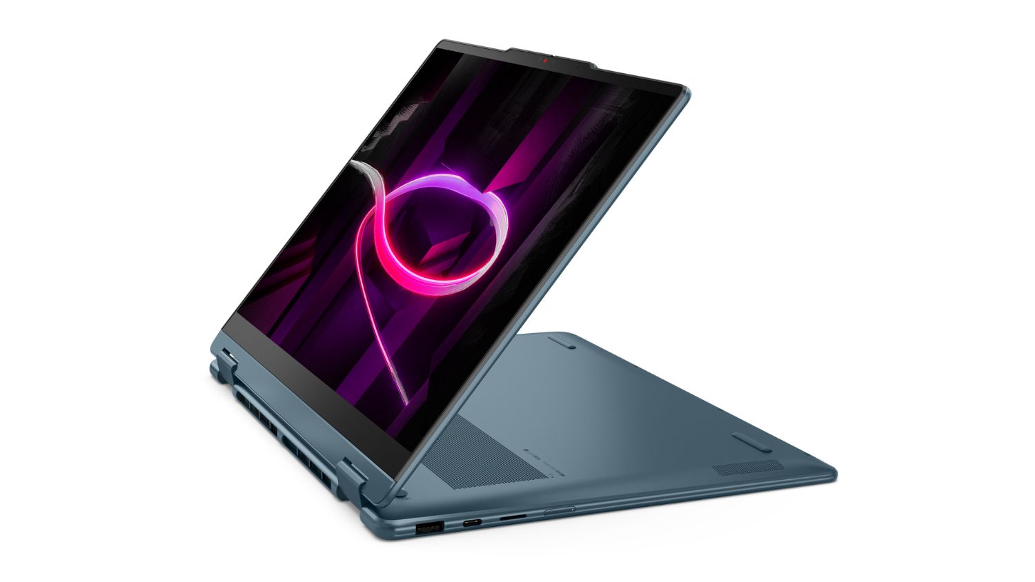 Lenovo Yoga 7 (11th Gen) 14" 2-In-1 Laptop - AMD Ryzen AI 7 32GB-RAM 1TB-SSD Copilot+ PC - Tidal Teal (83TD000DAU)