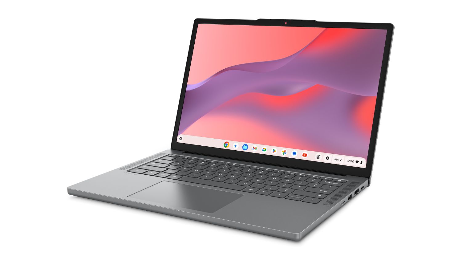 Lenovo IdeaPad Slim 3 (11th Gen) 14" Chromebook - MediaTek Kompanio 540 4GB-RAM 128GB-SSD - Luna Grey (83K101CYNZ)