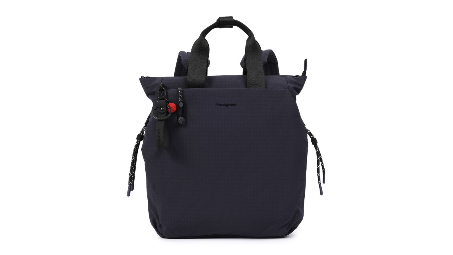 Front view of the Hedgren "Norio" Backpack in blue colour