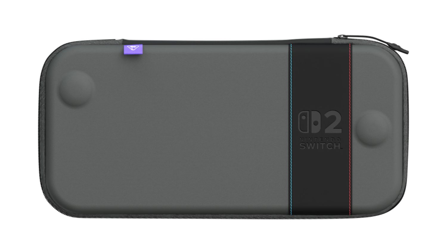 Front view of the Turtle Beach PlayTrek Slim Case for Nintendo Switch 2