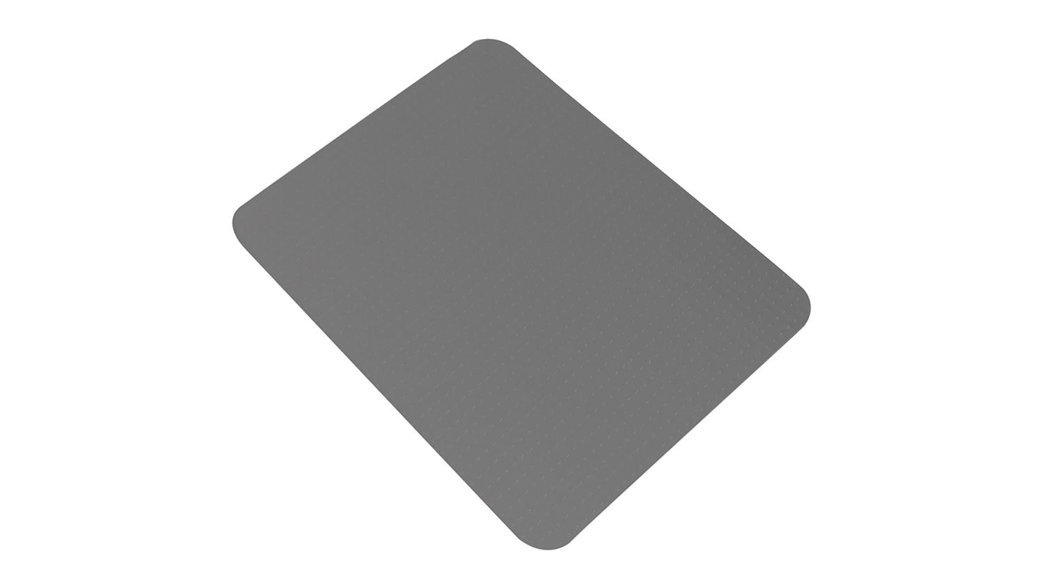 Marlow Square Chair Mat with Pins 120 x 90cm - Black