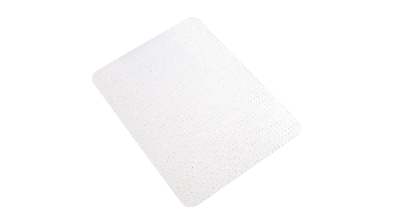 Marlow Square Chair Mat with Pins 120 x 90cm - Clear