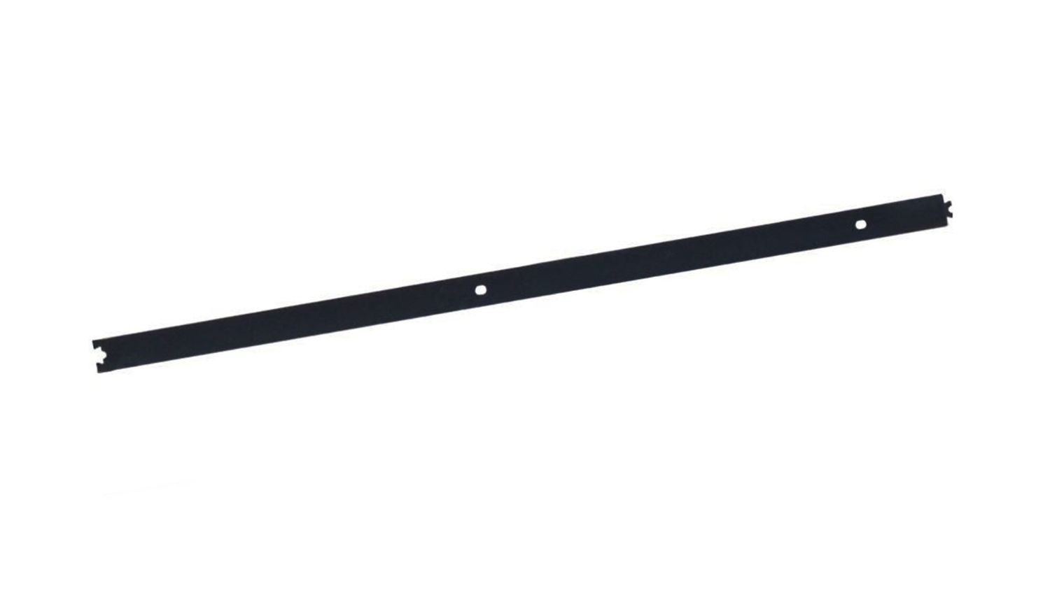 Angled view of the Barn Door Hardware Track