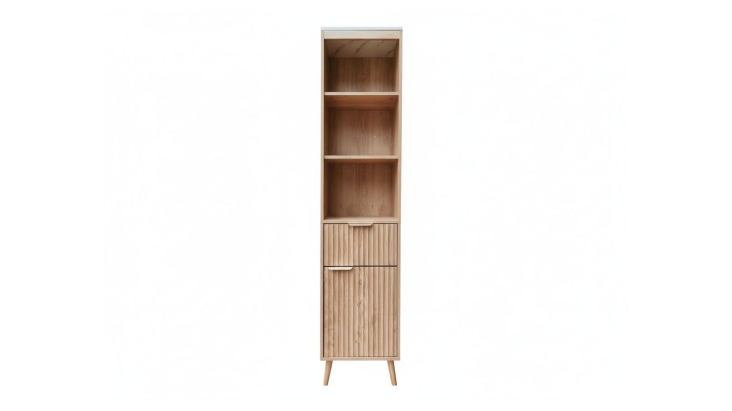 Front view of the Bathroom Tower Cabinet