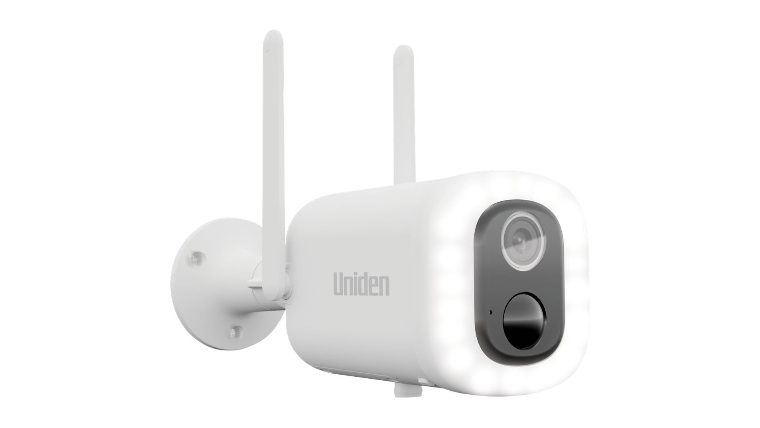 Uniden App Cam SOLO X2K Bullet 2K Indoor/Outdoor Wireless Wi-Fi Security Camera with Solar Panel