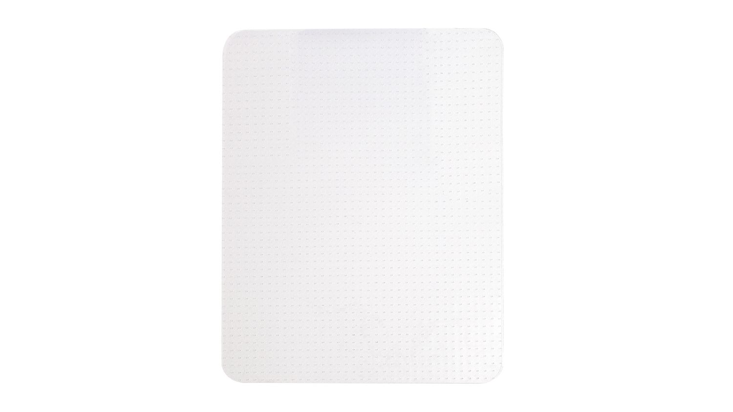 Marlow Square Chair Mat with Pins 135 x 114cm - Clear