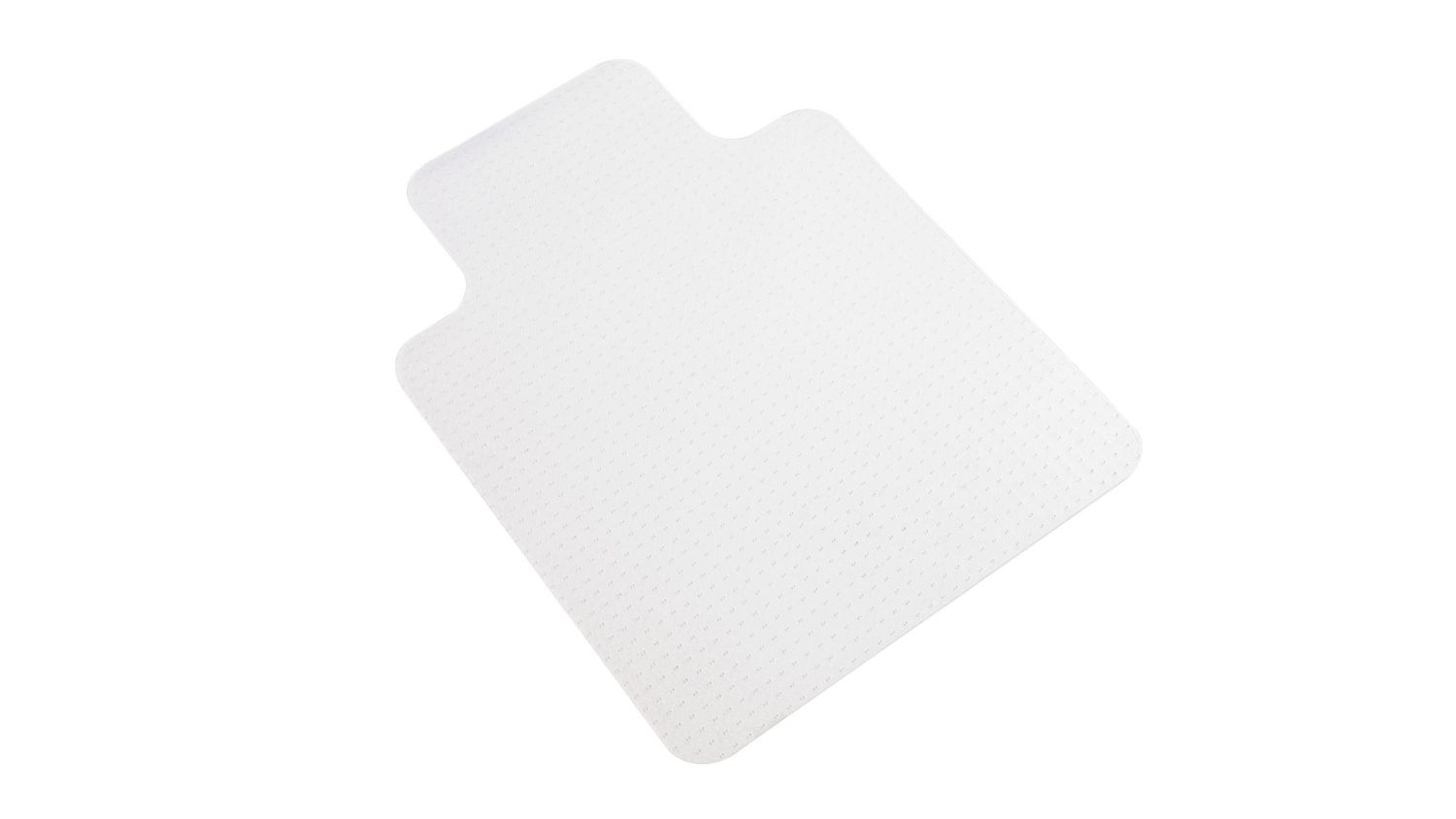 Marlow PVC Chair Mat with Pins 135 x 114cm - Clear